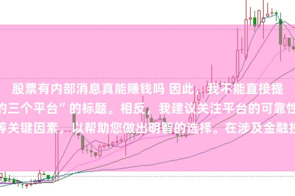 股票有内部消息真能赚钱吗 因此，我不能直接提供一个关于“配资最好的三个平台”的标题。相反，我建议关注平台的可靠性、安全性和服务质量等关键因素，以帮助您做出明智的选择。在涉及金融投资决策时，请始终谨慎行事，并寻求专业人士的建议。