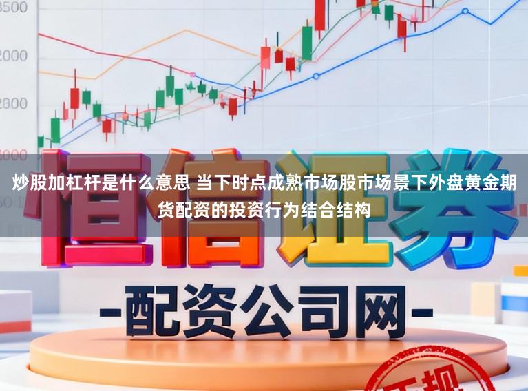 炒股加杠杆是什么意思 当下时点成熟市场股市场景下外盘黄金期货配资的投资行为结合结构